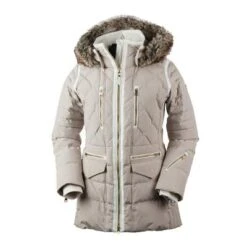 Obermeyer Blythe Down Jacket Women's -The North Face Shop 30470 CASHMERE m