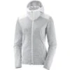Salomon Elevate Full Zip Midlayer Women's 1 Salomon Elevate Full Zip Midlayer Women's -The North Face Shop 36658 WHITE m