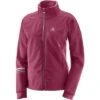 Salomon Lightning Warm Softshell Jacket Women's -The North Face Shop 36965 BEET RED m