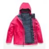 The North Face Fresh Tracks Triclimate Jacket Girls' -The North Face Shop 37012 ATOMIC PINK m