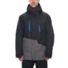 686 Geo Insulated Jacket Men's -The North Face Shop 38533 BLACK COLORBLOCK m