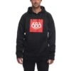 686 Knockout Bonded Fleece Pullover Men's -The North Face Shop 38567 BLACK m