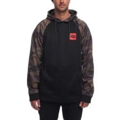 686 Knockout Bonded Fleece Pullover Men's -The North Face Shop 38567 DARK CAMO m