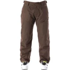 Flylow Snowman Insulated Snow Pants Men's -The North Face Shop 39542 BISON m