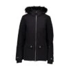 Obermeyer Siren Jacket W/Faux Fur Women's -The North Face Shop 66964 BLACK m