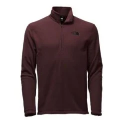 The North Face TKA 100 Glacier 1/4 Zip Fleece Men's -The North Face Shop 7278 ROOT BROWN m