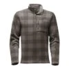 The North Face Novelty Gordon Lyons 1/4 Zip Mens -The North Face Shop 7752 MN MST GRY GRZLY PR m
