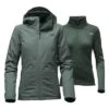 The North Face Highanddry Triclimate Jacket Women's -The North Face Shop 7894 BLSM GRNDRKST SPRC m