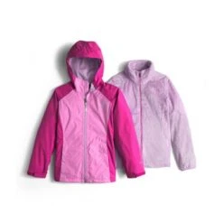 The North Face Osolita Triclimate Jacket Girls' -The North Face Shop 7896 WISTERIA PURPLE m