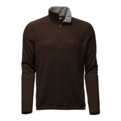 The North Face Mt. Tam 1/4-Zip Sweater Men's -The North Face Shop 7936 BTTRSWT BRN DRK HTH m