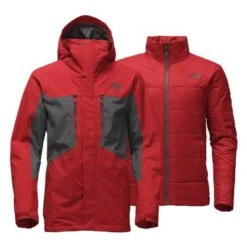The North Face Clement Triclimate Jacket Men's -The North Face Shop 7960 FIERY RDASPHLT GRY m