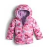The North Face Reversible Mossbud Swirl Hoodie Infant Girls' 1 The North Face Reversible Mossbud Swirl Hoodie Infant Girls' -The North Face Shop 8155 CABARET PNK BLCK PRN m