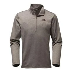 The North Face Tech Glacier 1/4-Zip Fleece Men's -The North Face Shop 8220 FALCON BROWN HEATHER m