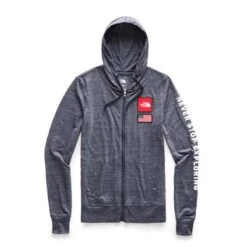 The North Face Americana Tri-Blend Full Zip Hoodie Women's -The North Face Shop 89541 URBAN NAVY HEATHER m