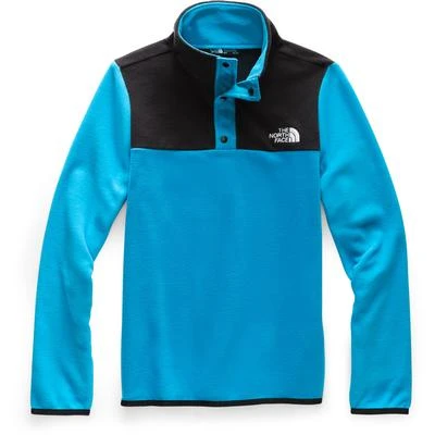 The North Face Glacier 1/4 Snap Fleece Girls' 3 The North Face Glacier 1/4 Snap Fleece Girls'