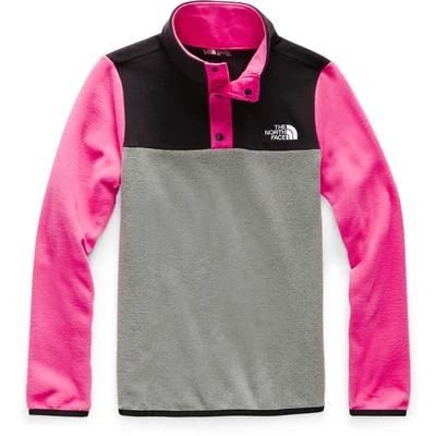 The North Face Glacier 1/4 Snap Fleece Girls' 4 The North Face Glacier 1/4 Snap Fleece Girls' - Image 2