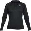 Under Armour Tech 2.0 Long Sleeve Hooded T-Shirt Women's -The North Face Shop 90060 BLACKBLKMTLC SLVR m