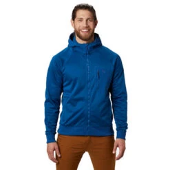Mountain Hardwear Norse Peak Full-Zip Hoody Men's -The North Face Shop 90345 NIGHTFALL BLUE m