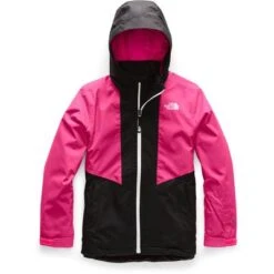The North Face Clementine Triclimate Jacket Girls' -The North Face Shop 91373 MR PINK m
