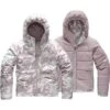 The North Face Reversible Perrito Jacket Girls' 1 The North Face Reversible Perrito Jacket Girls' -The North Face Shop 91377 ASHENPRMTNSCPPT m