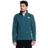 The North Face Gordon Lyons 1/4 Zip Fleece Top Men's -The North Face Shop 91438 MALLARDBLDRKHTR m