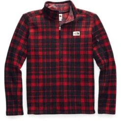 The North Face Gordon Lyons Novelty 1/4 Zip Fleece Top Men's -The North Face Shop 91440 TNFRDHRTG2PLDPT m