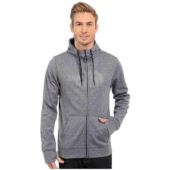 The North Face Surgent Half Dome Full Zip Hoodie Men's -The North Face Shop 91468 COSMICBLUHTHRMDGRY m