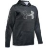 Under Armour Armour Fleece Branded Hoodie Boys' -The North Face Shop 91502 BLACKWHITEWHITE m