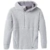 PrAna Permafrost Half Zip Sweater Women's -The North Face Shop 91663 SILVER SPRAY m