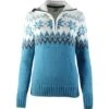 Dale Of Norway Myking Sweater Women's -The North Face Shop 92756 TURQUOISEWHITE m