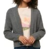 Oneill Anchor Cardigan Sweater Women's 2 Oneill Anchor Cardigan Sweater Women's -The North Face Shop 93005 CHARCOAL m