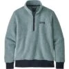 Patagonia Woolyester Fleece Pullover Women's -The North Face Shop 93068 BIG SKY BLUE m