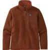 Patagonia Better Sweater 1/4 Zip Fleece Top Boys' 2 Patagonia Better Sweater 1/4 Zip Fleece Top Boys' -The North Face Shop 93103 BARN RED m