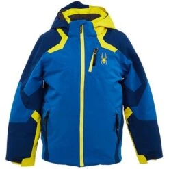 Spyder Leader Insulated Jacket Boys' 7 Spyder Leader Insulated Jacket Boys' -The North Face Shop 93228 OLD GLORYABYSS m