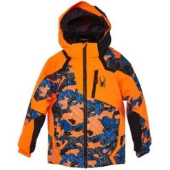 Spyder Mini Leader Insulated Jacket Little Boys' 6 Spyder Mini Leader Insulated Jacket Little Boys' -The North Face Shop 93251 CAMO MAZE PRINT m