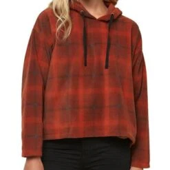 Oneill Hampton Superfleece Flannel Top Women's