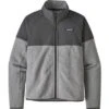 Patagonia Lightweight Better Sweater Shelled Jacket Women's -The North Face Shop 95102 FEATHER GREY m