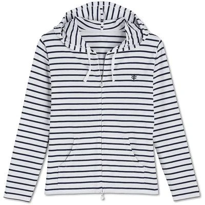 Coolibar Seaside Hoodie UPF 50Plus Women's 5 Coolibar Seaside Hoodie UPF 50Plus Women's - Image 3