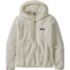 Patagonia Los Gatos Hooded Fleece Pullover Women's -The North Face Shop 96409 BIRCH WHITE m