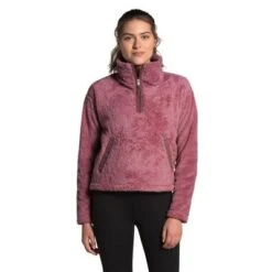The North Face Furry Fleece Pullover Top Women's -The North Face Shop 96706 MESA ROSE m