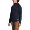 The North Face Crescent Hooded Pullover Fleece Top Women's -The North Face Shop 96707 AVIATRNVYBLKHTR m