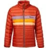 Cotopaxi Fuego Down Jacket Women's -The North Face Shop 96937 CAYENNE STRIPES m