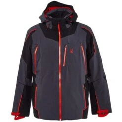 Spyder Leader GTX Jacket Men's 6 Spyder Leader GTX Jacket Men's -The North Face Shop 98136 EBONY m