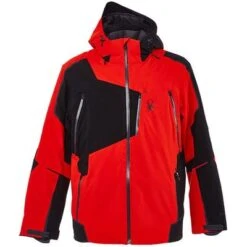 Spyder Leader GTX Jacket Men's 7 Spyder Leader GTX Jacket Men's -The North Face Shop 98136 VOLCANO m