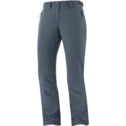 Salomon The Brilliant Insulated Snow Pants Women's -The North Face Shop 98305 EBONY m