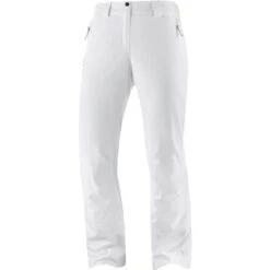 Salomon The Brilliant Insulated Snow Pants Women's -The North Face Shop 98305 WHITE m