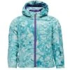 Spyder Bitsy Glam Jacket Girls' -The North Face Shop 9908 TACEYFRZPRINTIRIS m