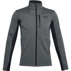 Under Armour ColdGear Infrared Shield Jacket Men's 9 Under Armour ColdGear Infrared Shield Jacket Men's -The North Face Shop 99159 PITCH GRAYPGBLACK m