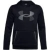 Under Armour Armour Fleece Big Logo Hoodie Boys' -The North Face Shop 99177 BLACKPITCH GRAY m