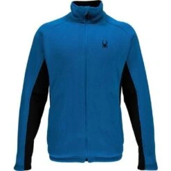 Spyder Foremost Full-Zip Sweater Men's -The North Face Shop 9932 CONCEPT BLUEBLACK m